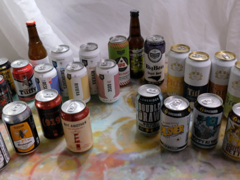 Various Raleigh beer